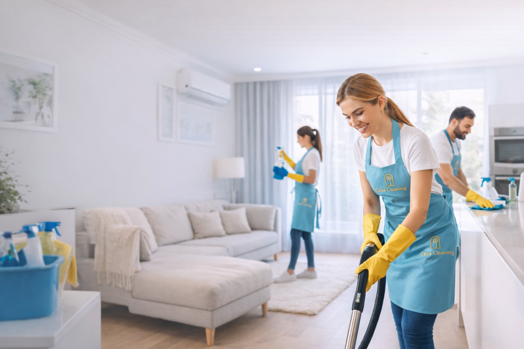 cleaning staff for casa cleaning